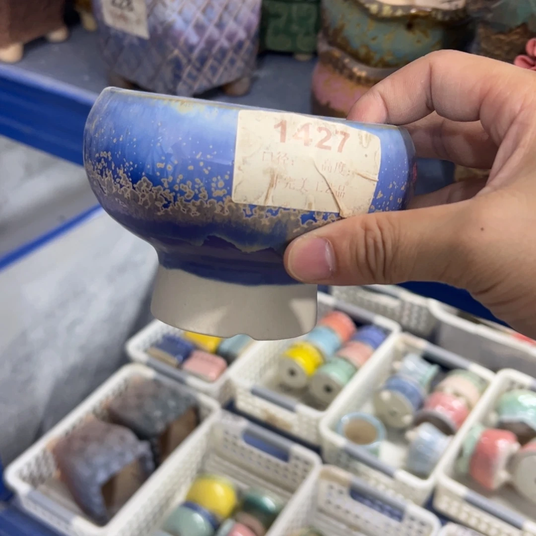 陶瓷多肉小花盆@@1427