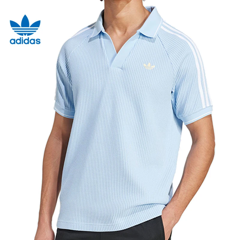 adidas阿迪达斯【环】三叶草男子运动休闲短袖T恤KC0690