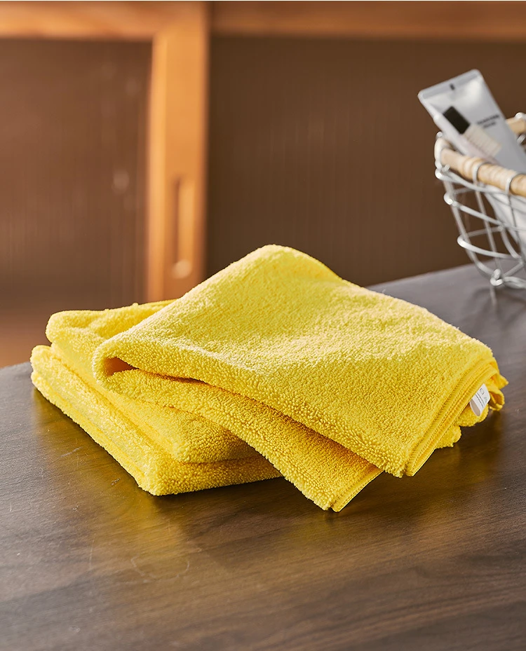 40*40cm高低毛清洁抹布纤维百洁布抹布清洁巾抹布5条装