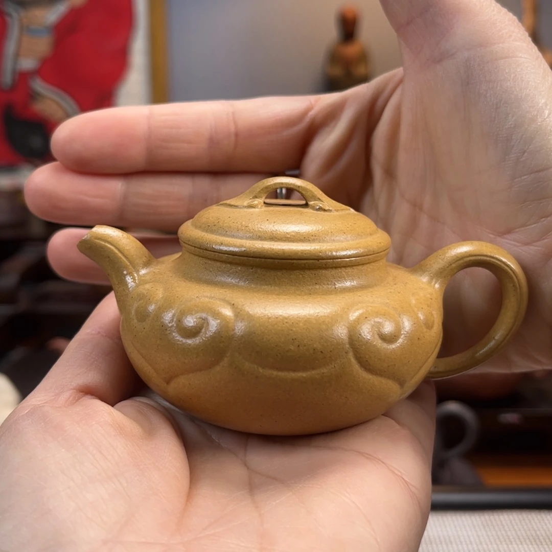 高**乐紫砂茶具半手工制作