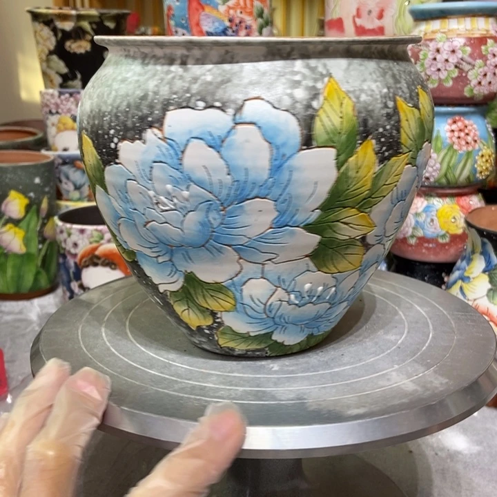 景德镇艺术手绘作品