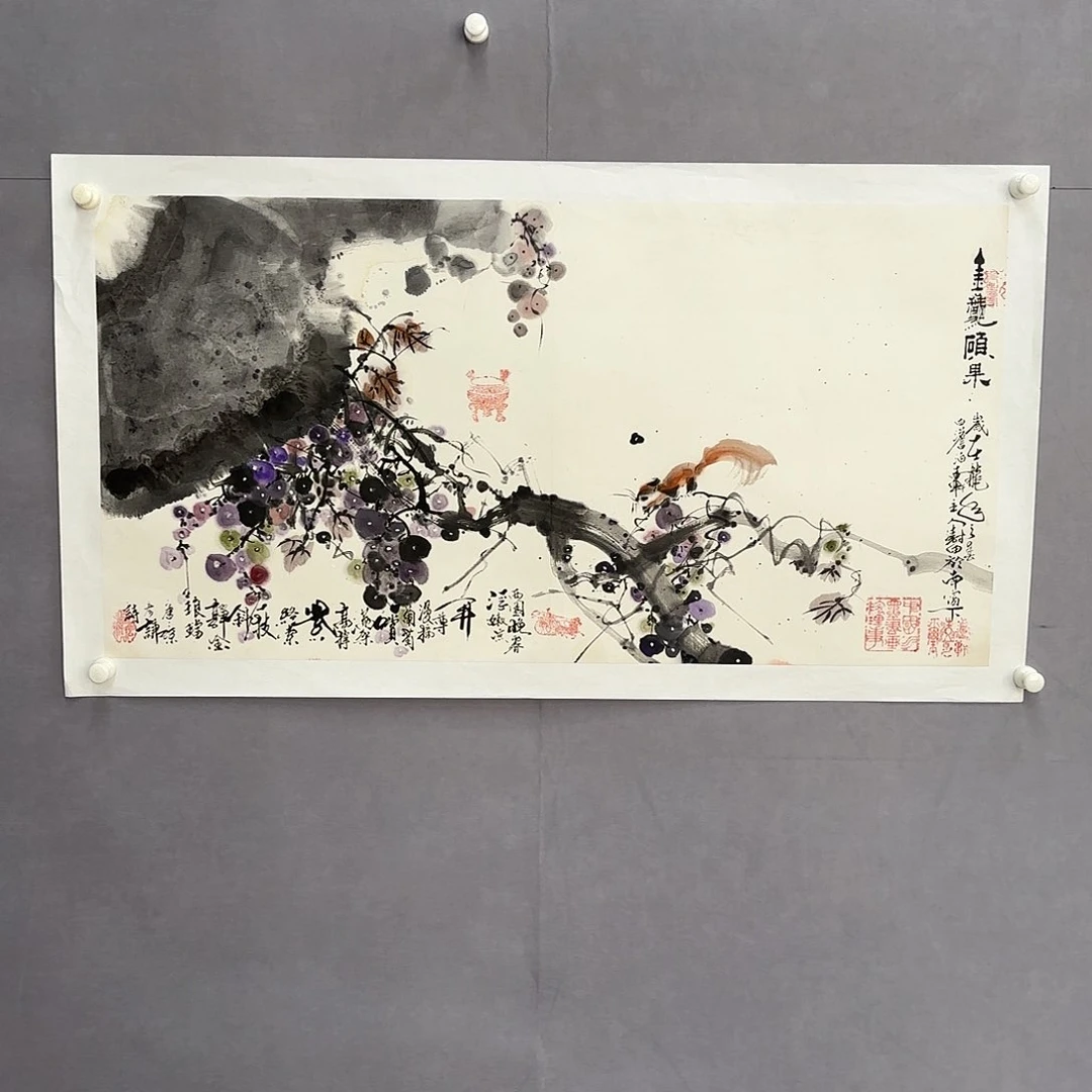 国画亲笔手绘原创