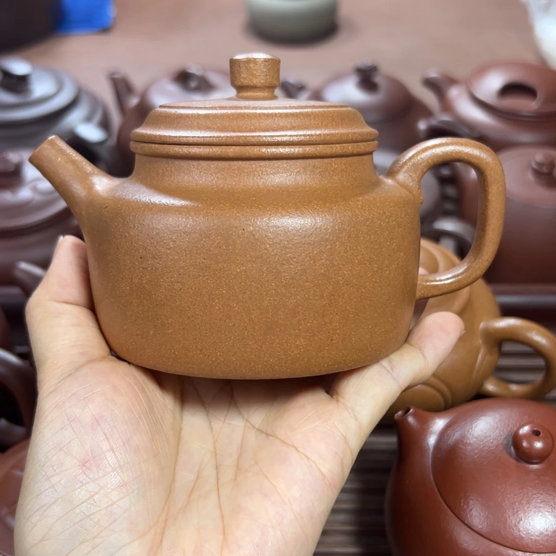 茶壶段泥黄降坡 德钟 270cc