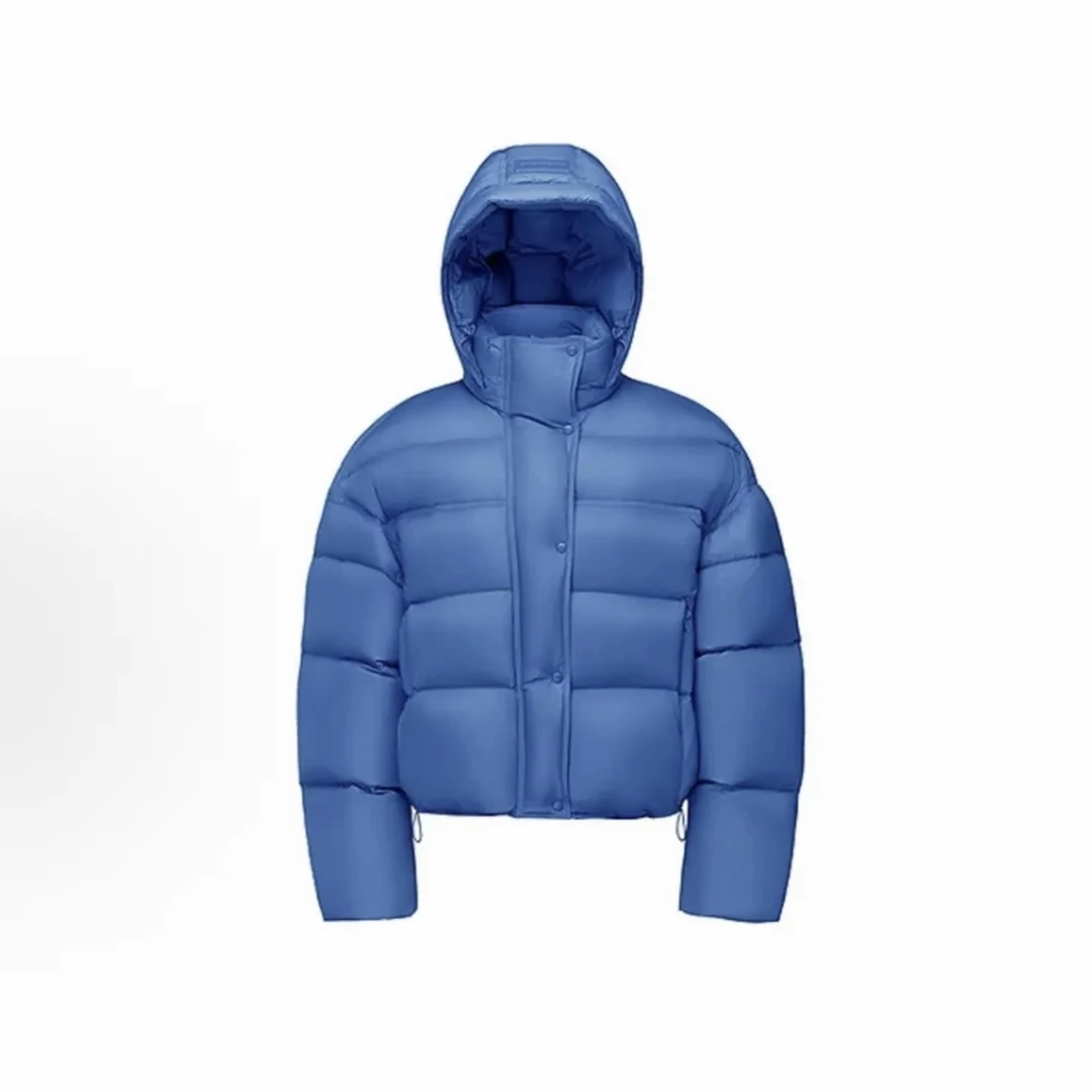 【登登同款】新国标白鸭绒2025泡芙短款龟背新款爆款韩版宽松外套I