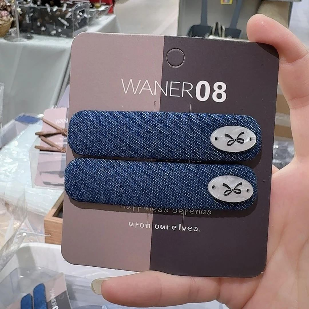 非金属牛仔蝴蝶结拜拜