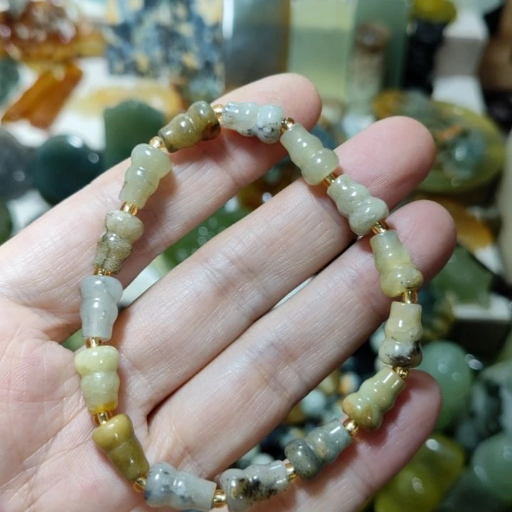 岫玉未镶嵌手串手串