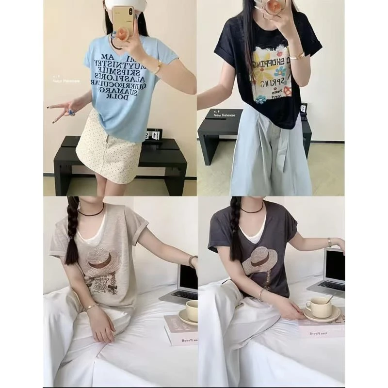绒儿家 夏季新款/醋酸麻/天丝/亚麻上衣