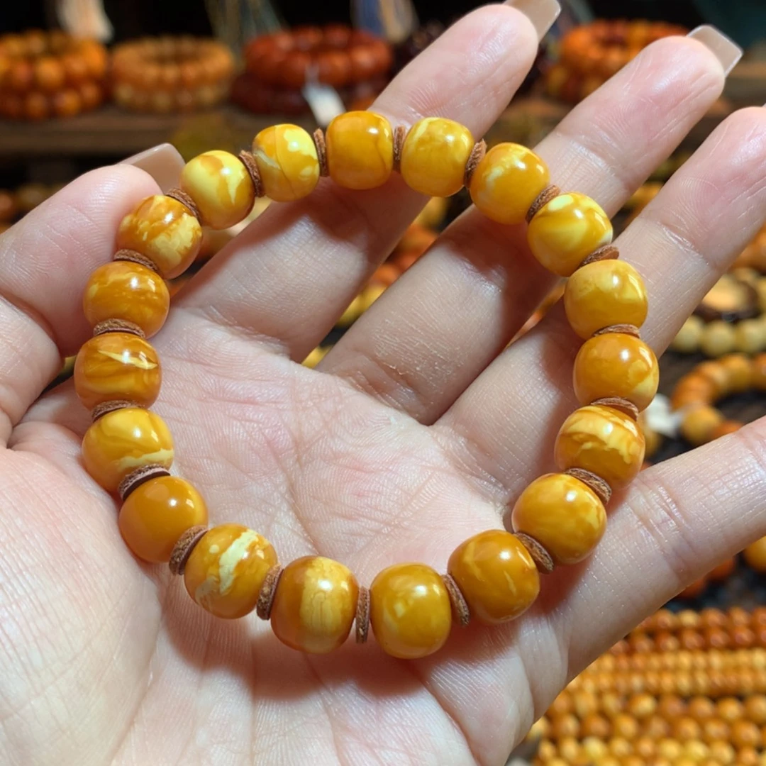 【闪购商品】手串蜜蜡未镶嵌蜜蜡手串