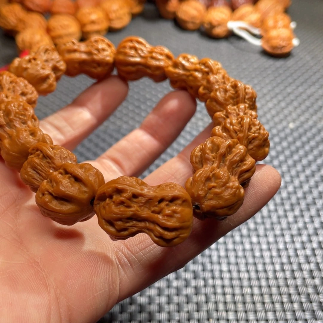 文玩核桃手串司*-核桃