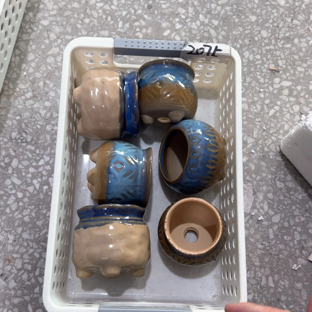 陶瓷多肉小花盆@@2075