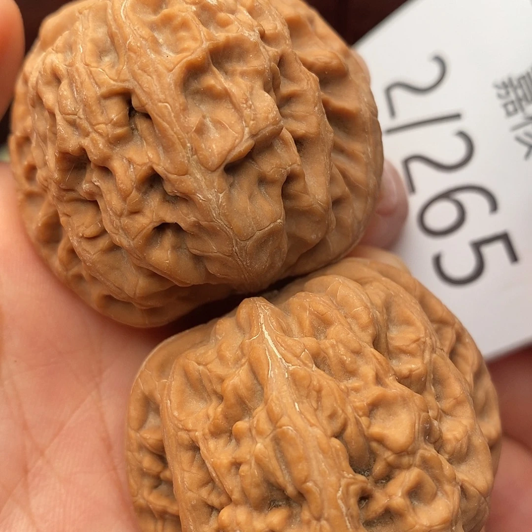 把件文玩核桃43红锦鲤