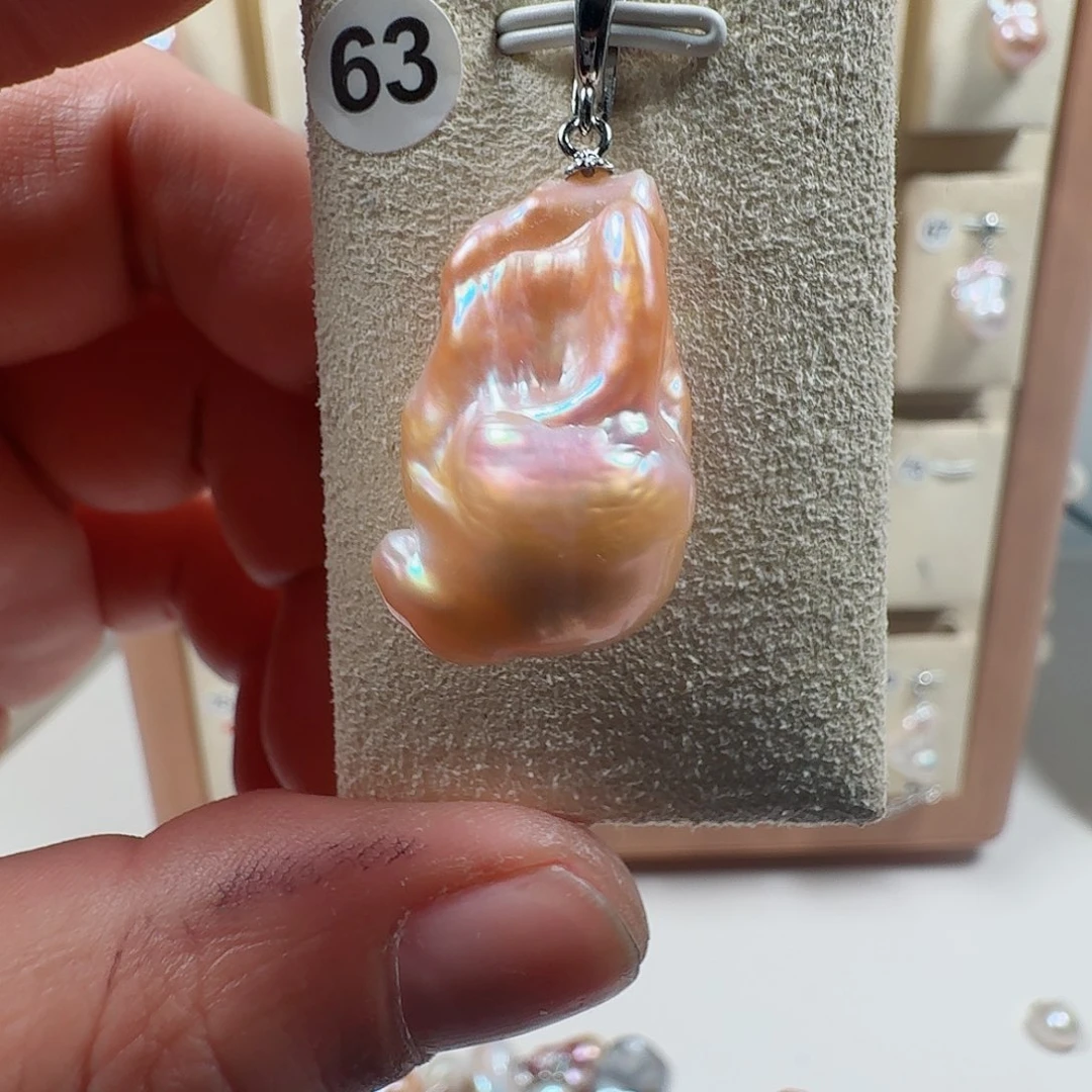 合金淡水珍珠颈饰