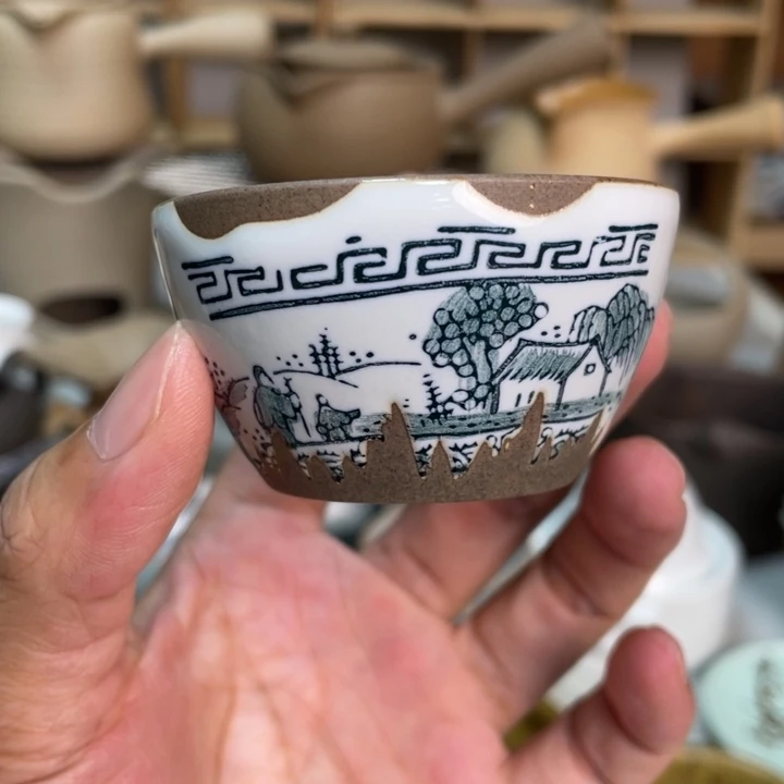 壶老段烧茶器茶具！