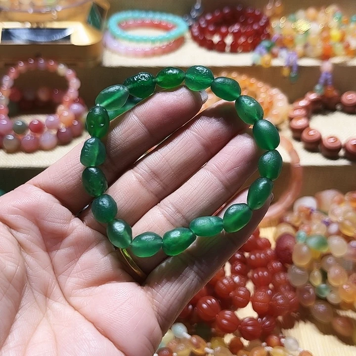 玛瑙/玉髓未镶嵌手链