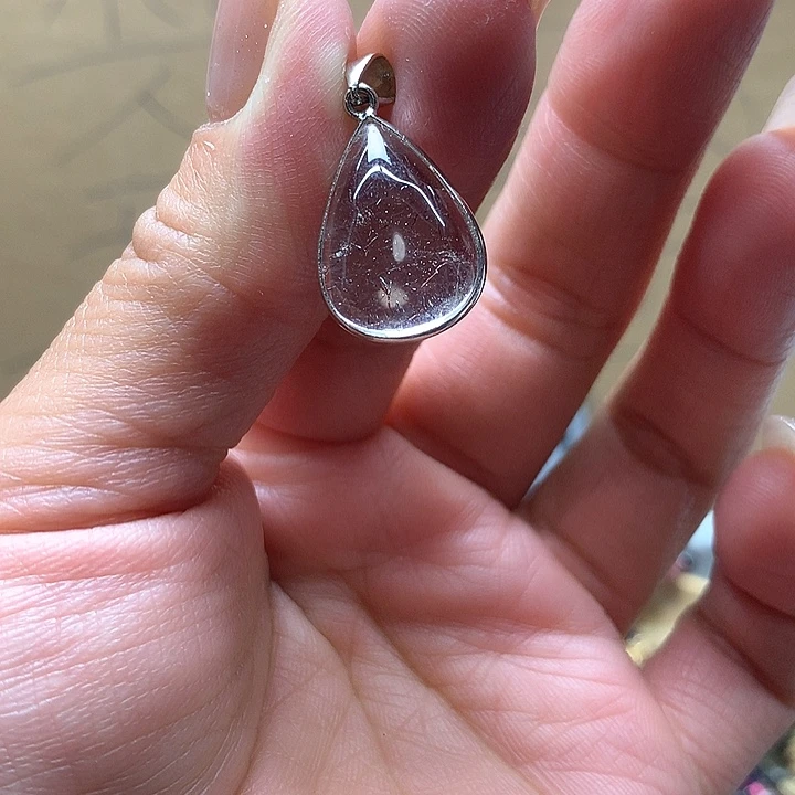 水晶水晶戒指未镶嵌