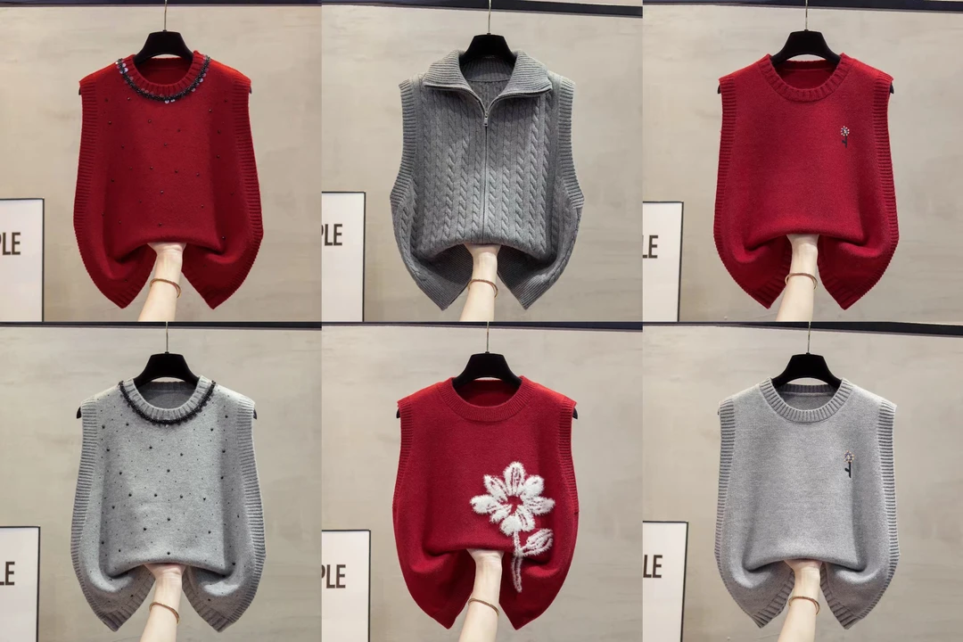 [650~699]2025新款针织马甲无袖时尚百搭！！