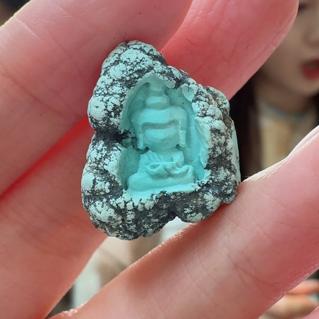 绿松石珠宝奇石未镶嵌