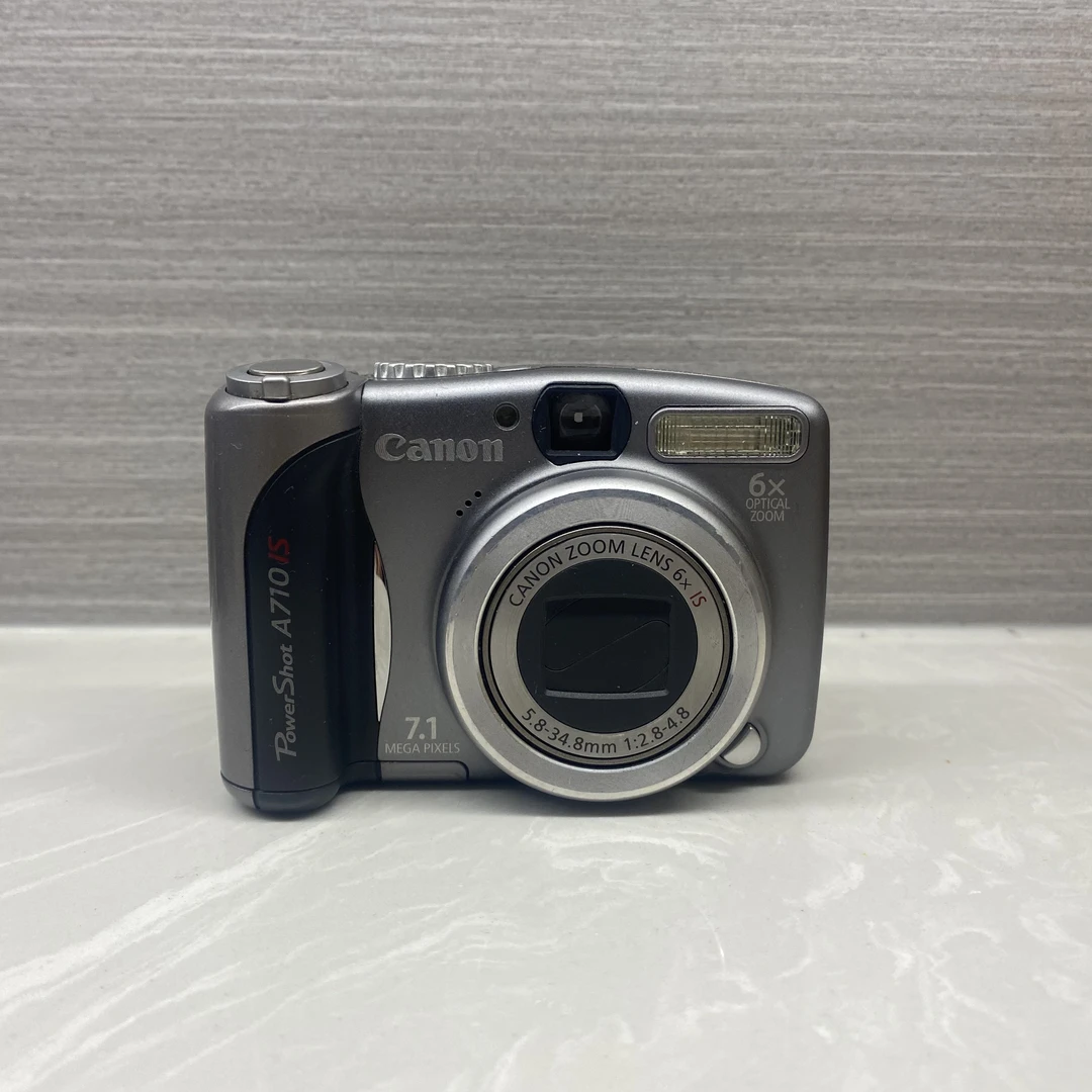 99新 Canon/佳能 银黑拼色复古数码相机便携高像素