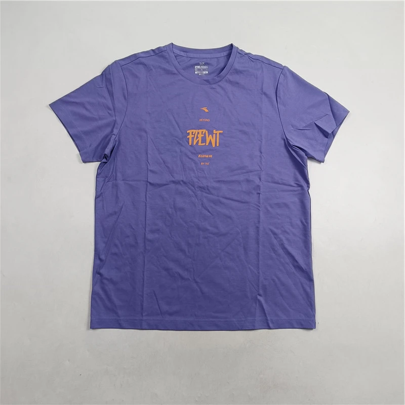 361°男子运动生活系列短袖T恤夏季柔软亲肤舒适运动服552229121