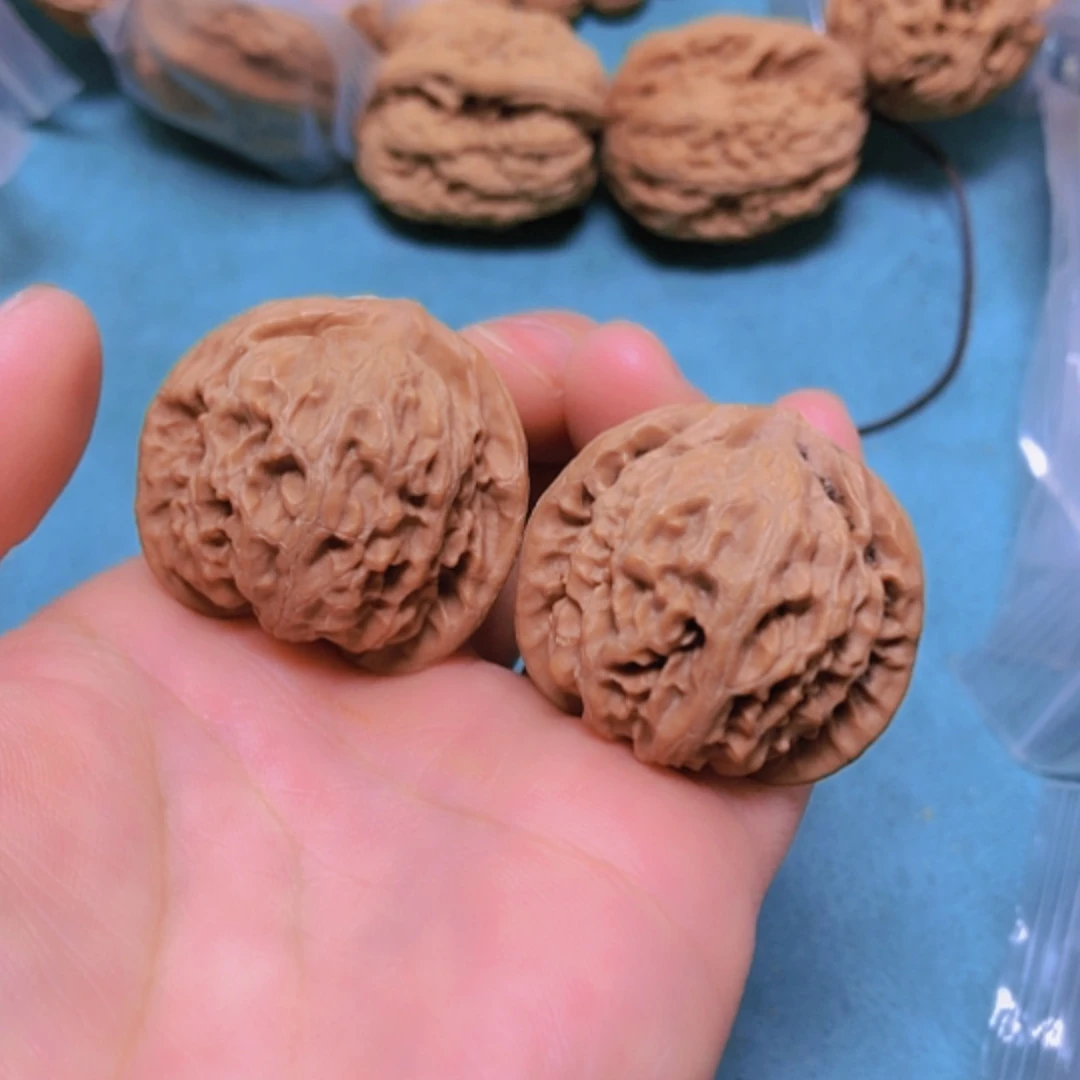 【闪购商品】摆件核桃34.5宫灯修尖出油