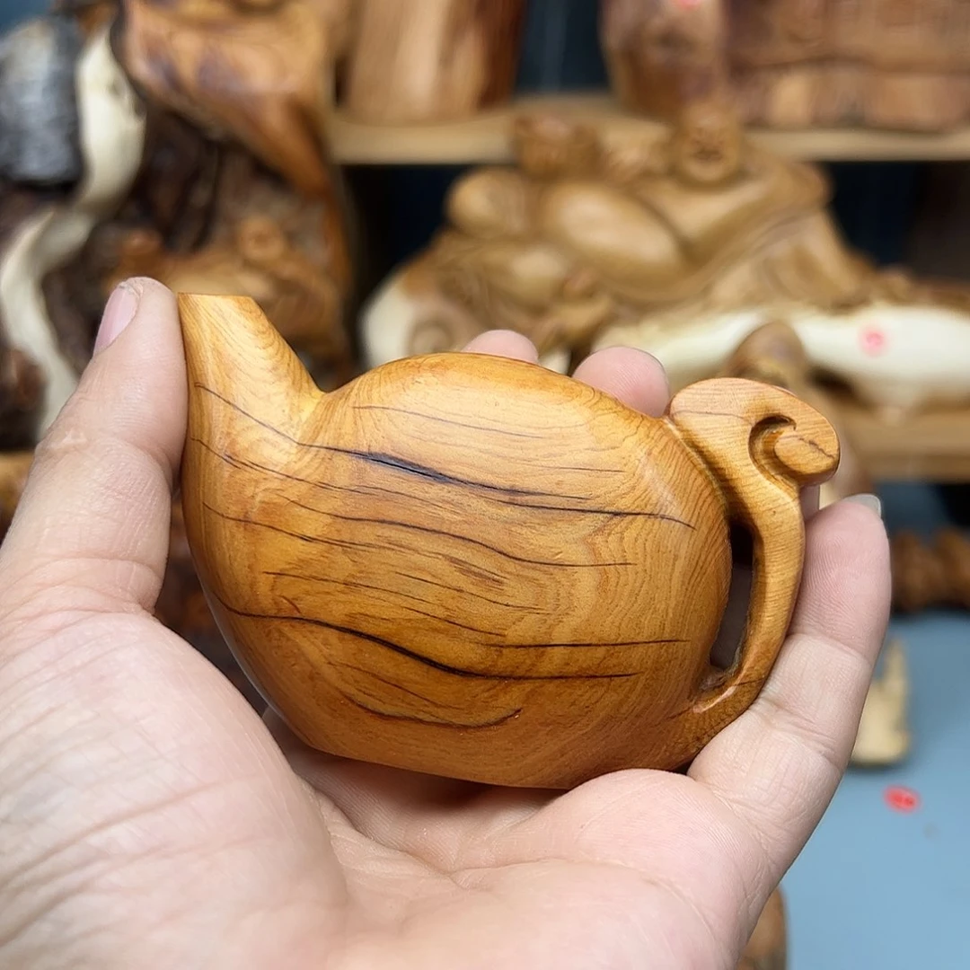 木滨***洛柏木摆件手把件