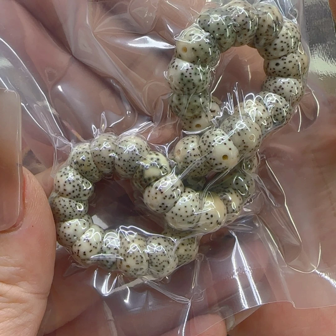 星月菩提手串9卓越火烧云星月菩提单1.0蒜瓣猪大肠单圈