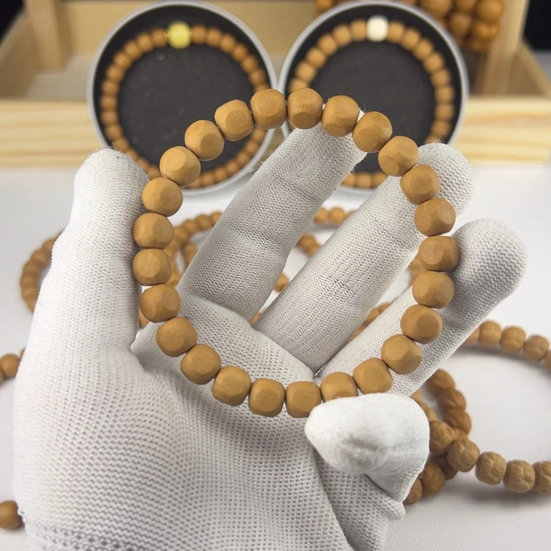 吊坠猴头核桃小**?哑光六方8+mm全品无暇