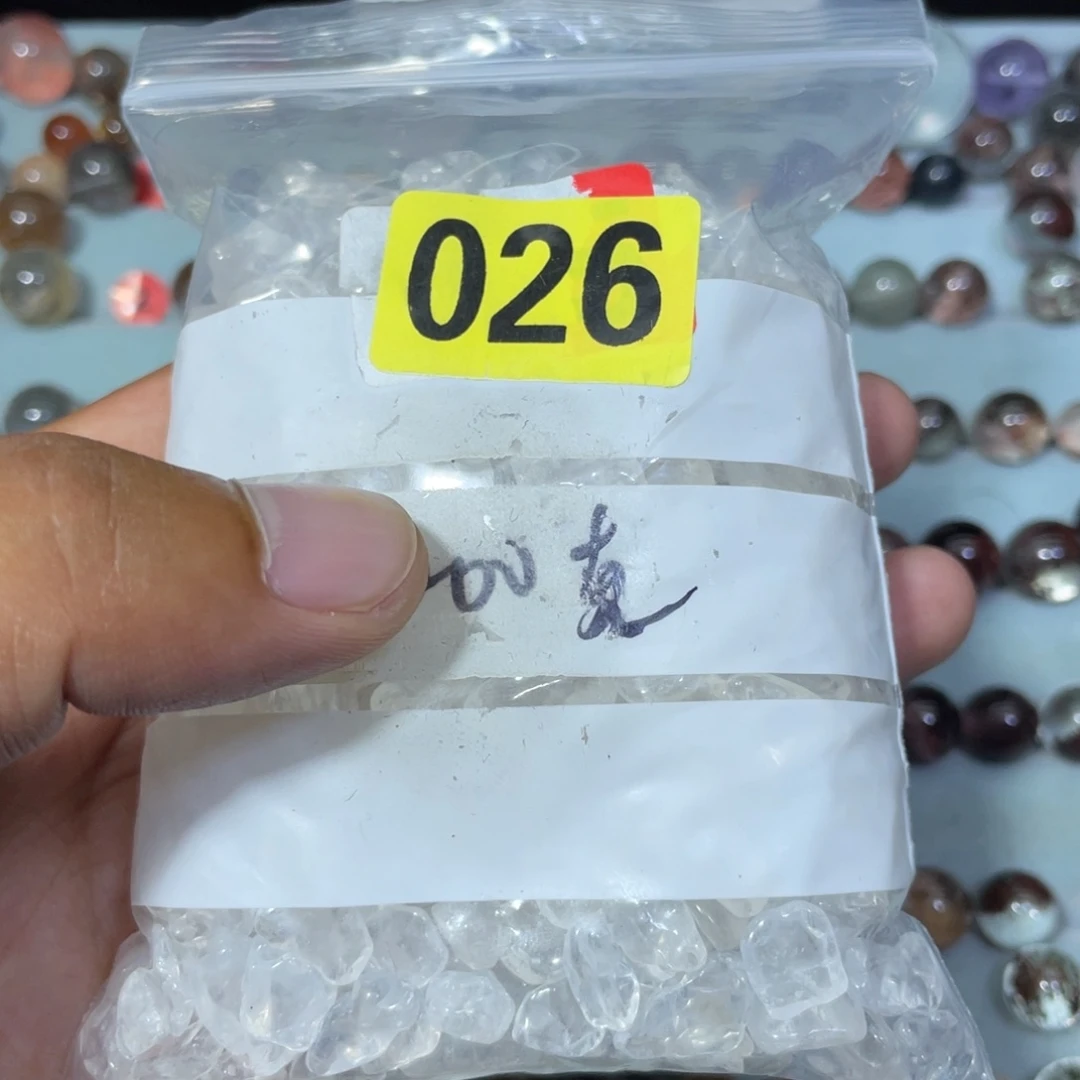 水晶手串银S925镶嵌