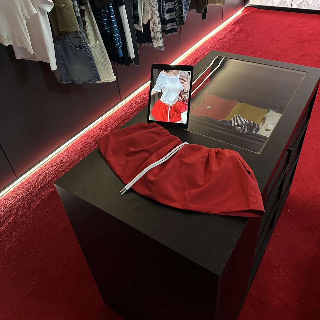 B032【M家】高版本25年【迷你短裙】夏季新款字母学院风抽绳短裙