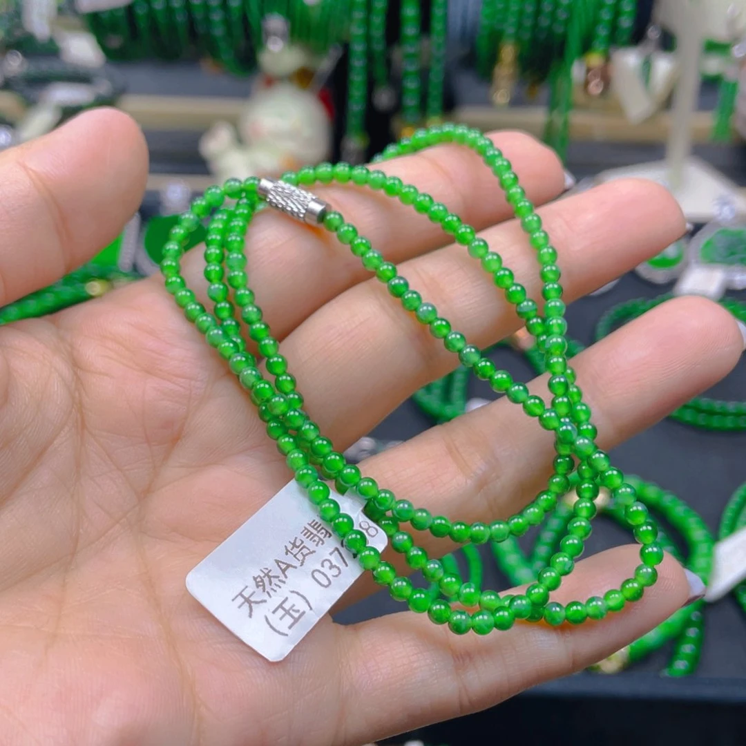 颈饰未镶嵌翡翠项链3