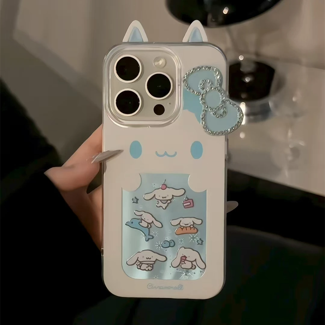 蝴蝶机玉桂狗口袋适用iPhone16promax苹果15pro流星纹IMD手机壳14