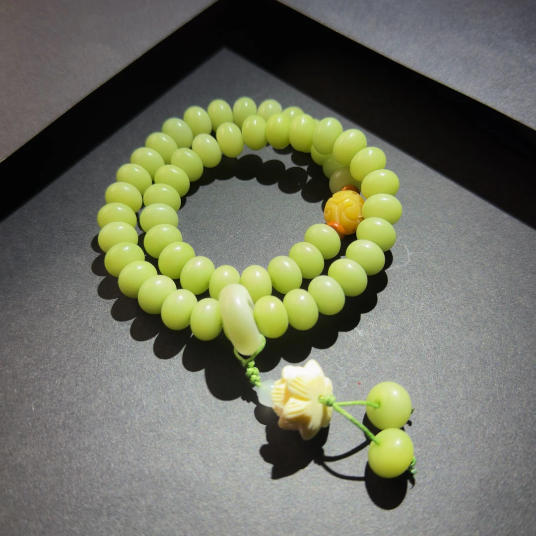 DP 1214 绿野仙踪菩提+双圈+荷叶吊坠（无礼盒）