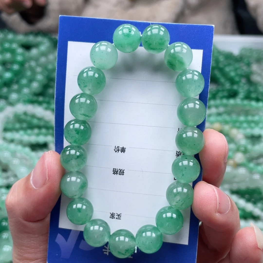 未镶嵌手串石英质玉（非洲翠）