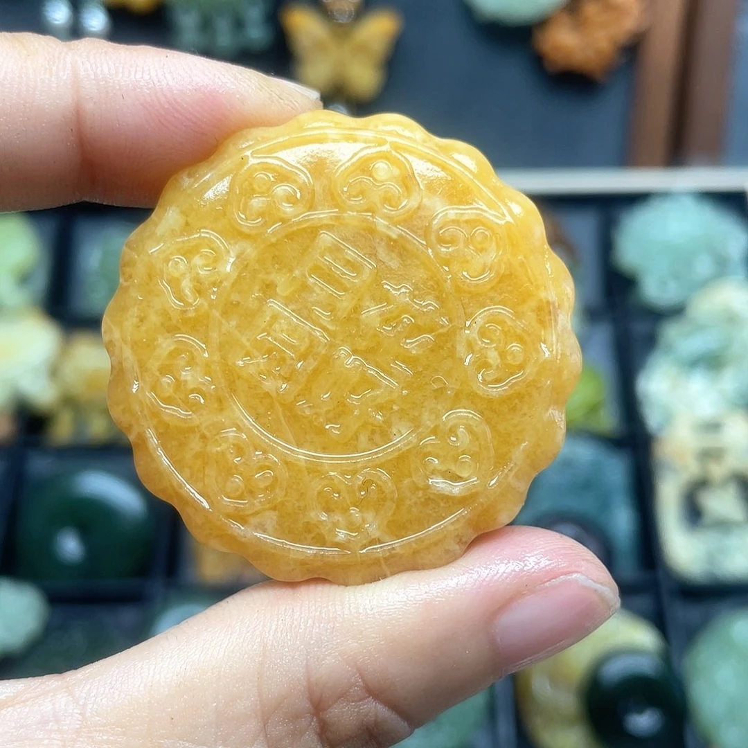 未镶嵌蛇纹石玉颈饰