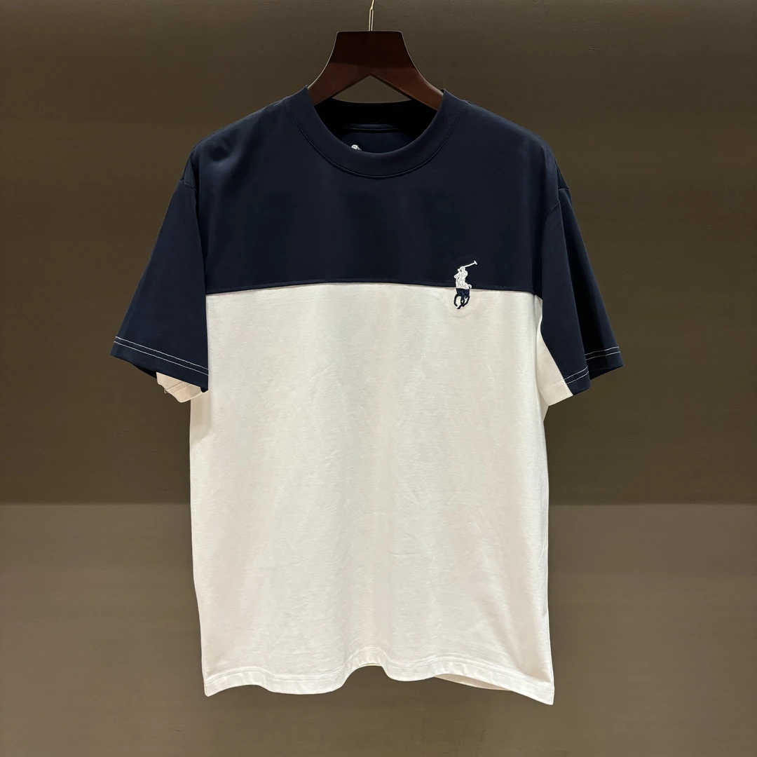 2025年撞色百搭款男士夏季短袖潮牌时尚新品 BG-2603