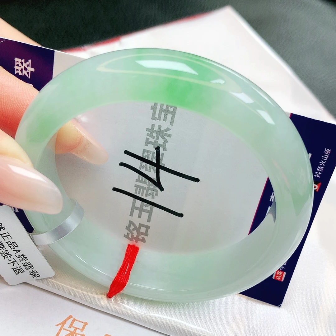 翡翠未镶嵌手镯缅甸天然a货翡翠手镯