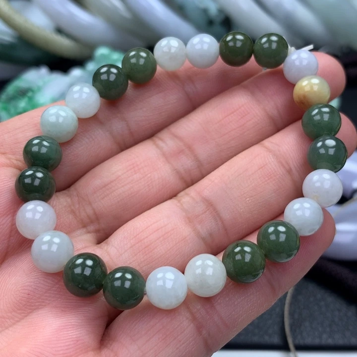 未镶嵌手链翡翠翡翠A货