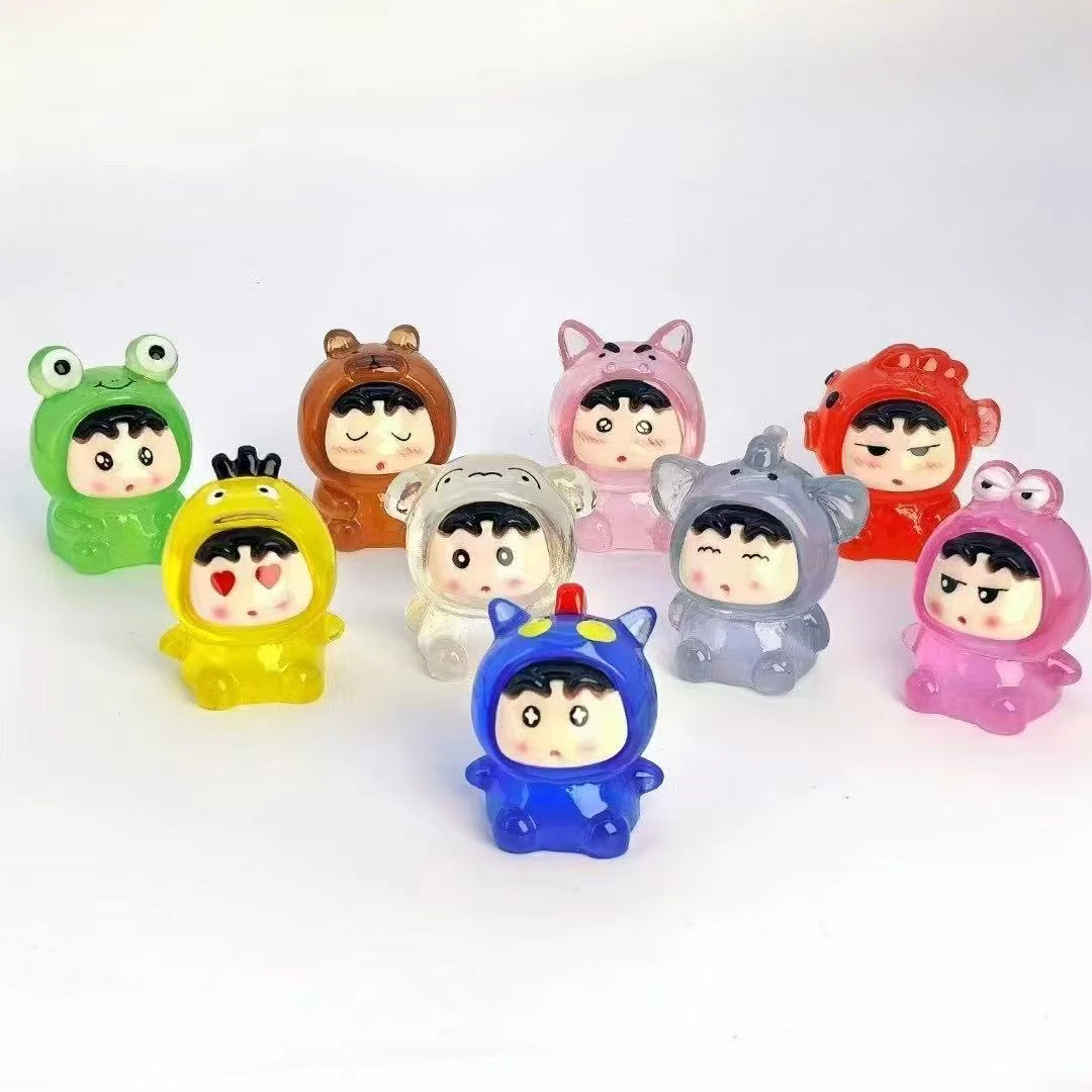 【清仓】高透小新总动员 树脂DIY摆件