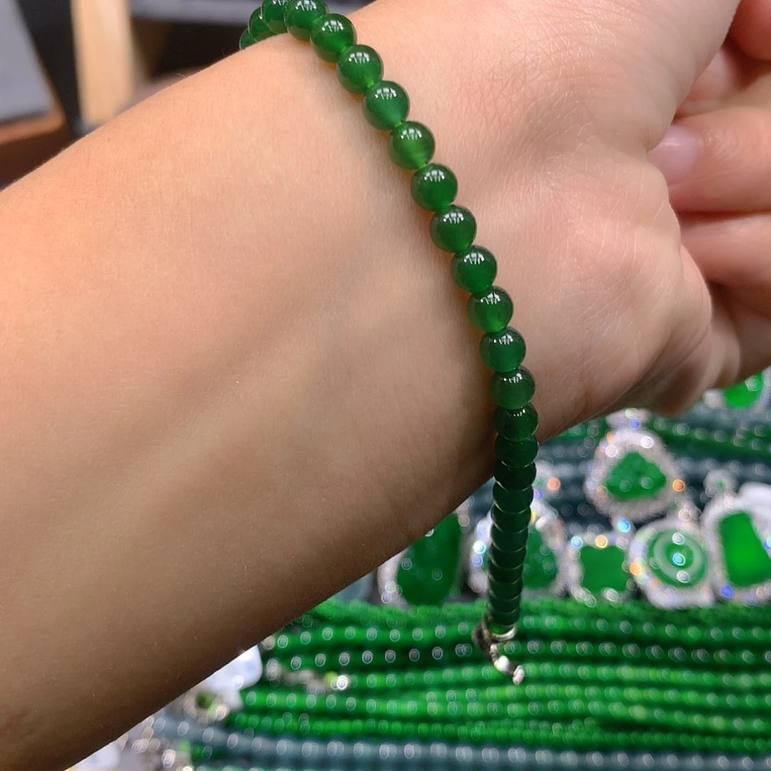 翡翠戒指未镶嵌天然翡翠