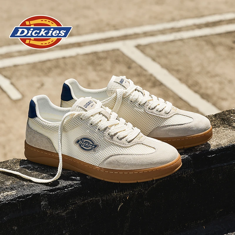 Dickies2025年夏季新款低帮鞋户外透气百搭男鞋时尚休闲德训鞋