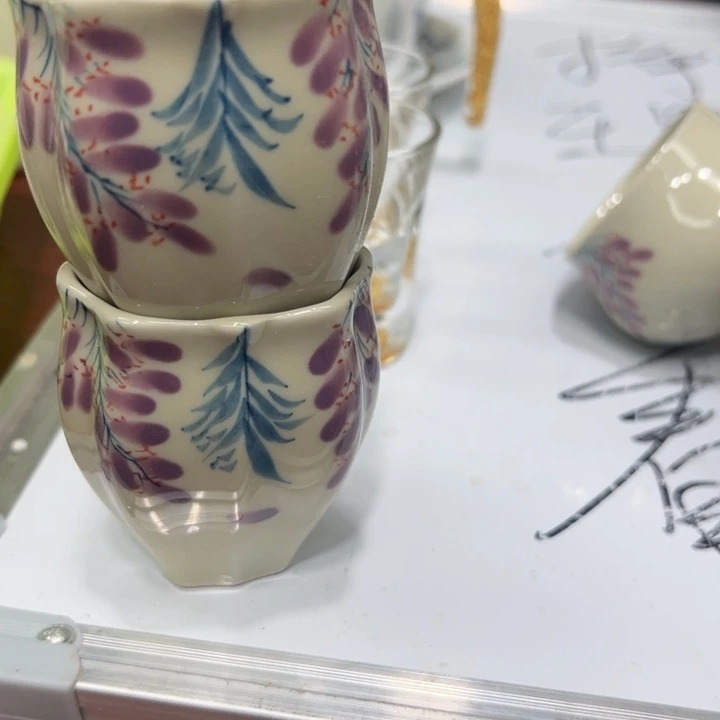 摆件增杯子一对冲啊啊啊