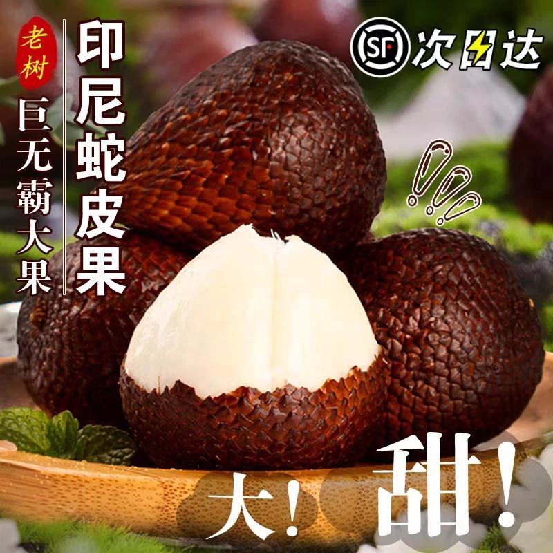 【顺丰包邮】印尼蛇皮果罕见新鲜水果稀奇热带水果大果孕妇当季时令