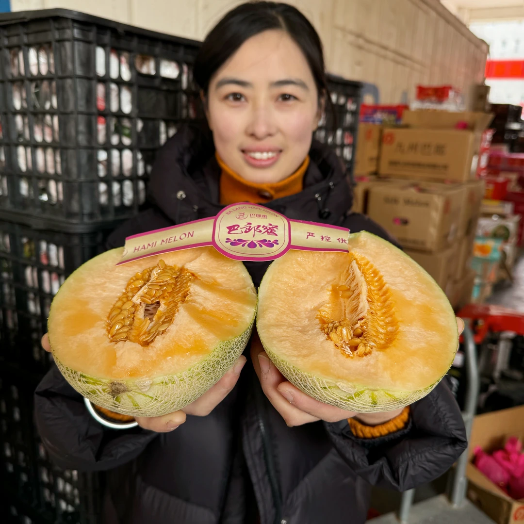 【哈密瓜】静静哥嫂实体店同款哈密瓜酥脆蜜甜单个2.5-2.8斤