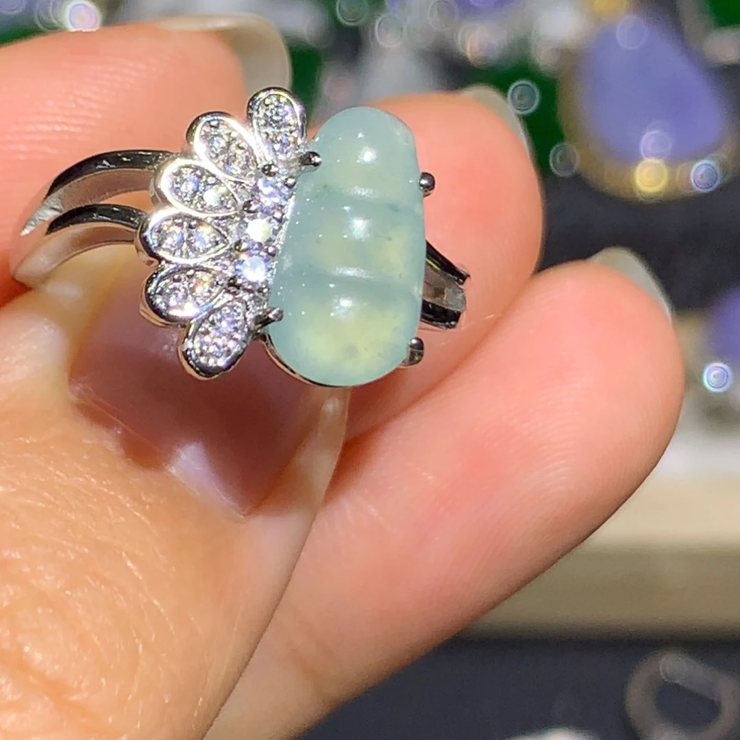 翡翠戒指未镶嵌8、