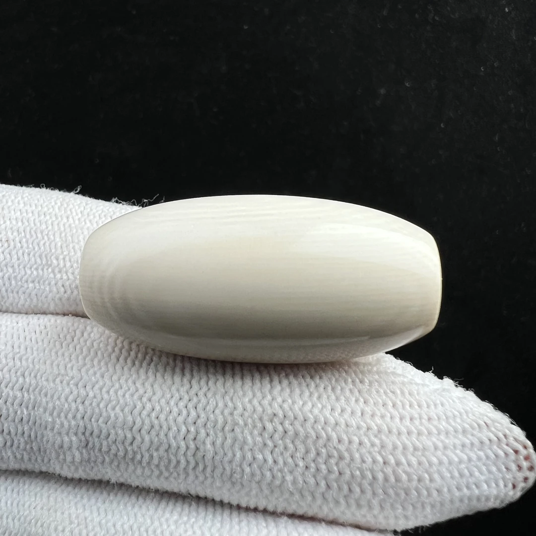 D6552 天然猛犸牙 桶珠17*35mm支持鉴定 假一罚四