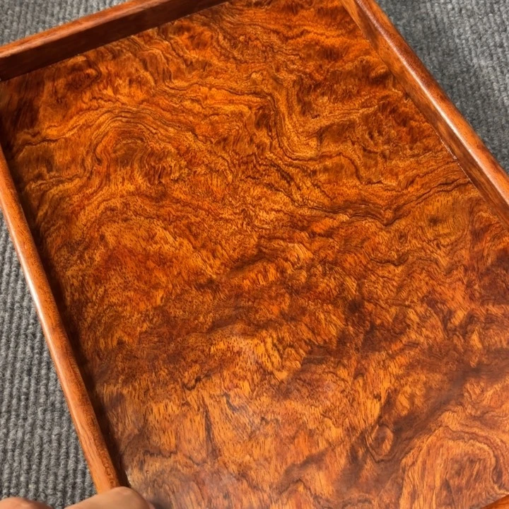 木缅甸花梨超大托盘