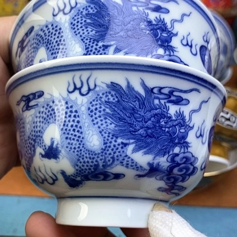 景德镇陶瓷藏式茶碗