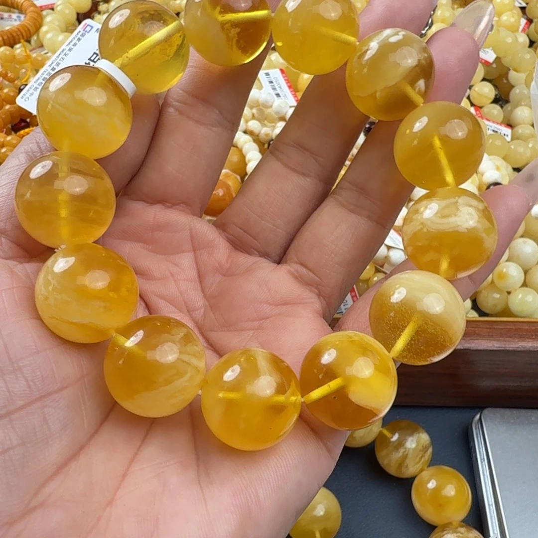 琥珀未镶嵌珠宝奇石