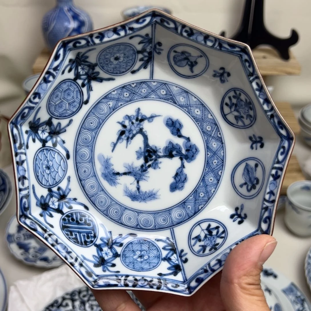 陶长左A  九角钵