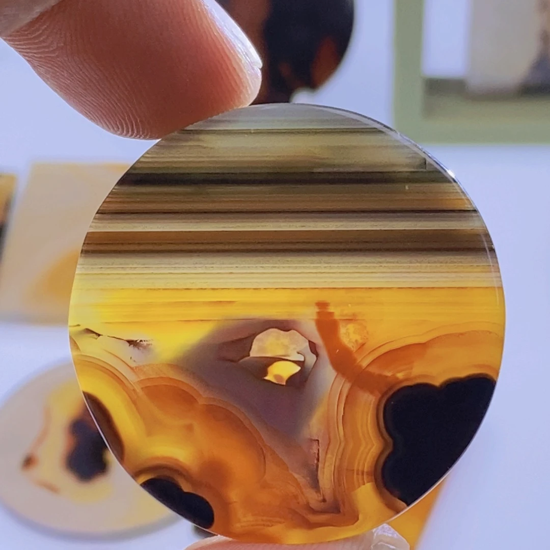 玛瑙/玉髓未镶嵌吊坠(不含链)36